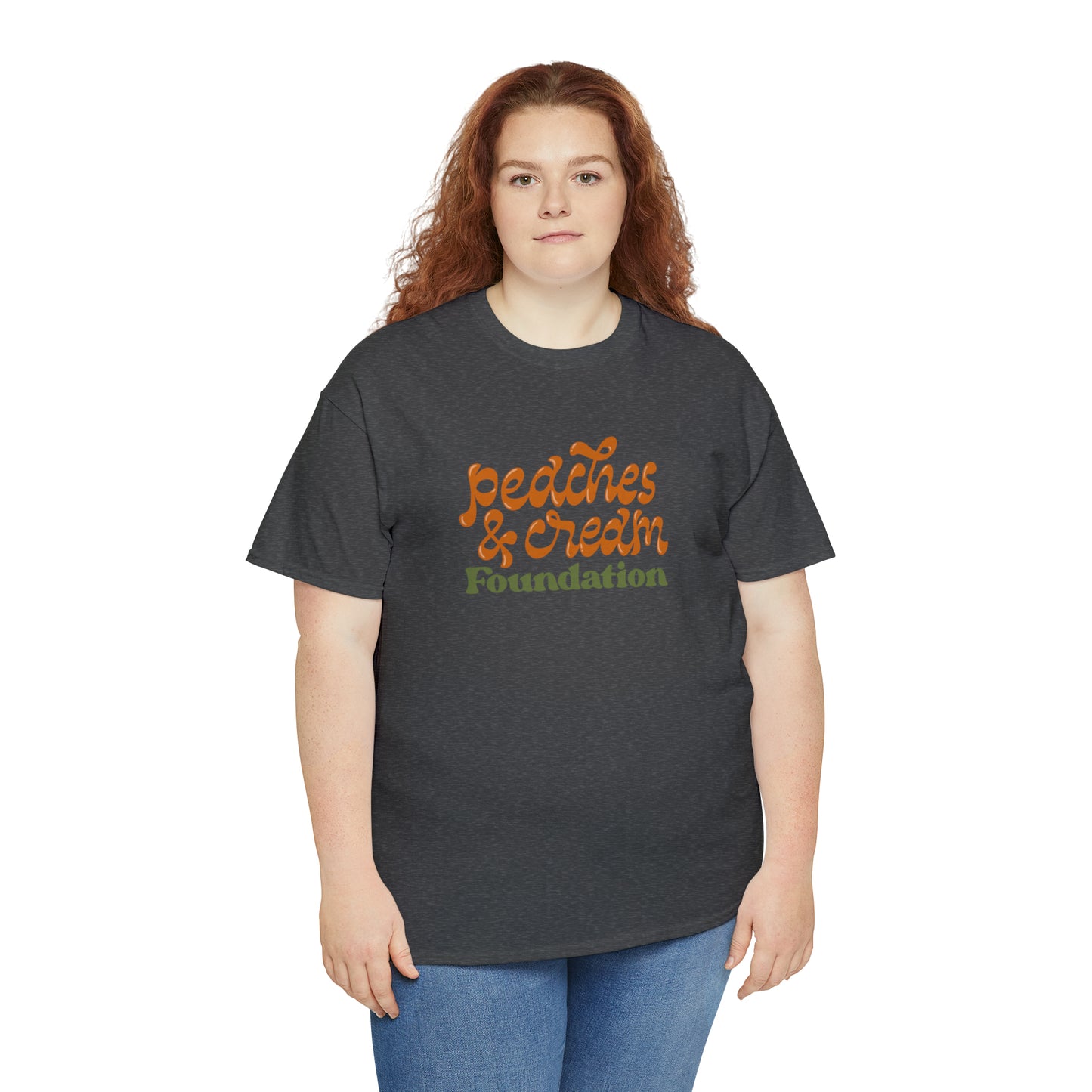 Retro Peaches and Cream Adult Tee