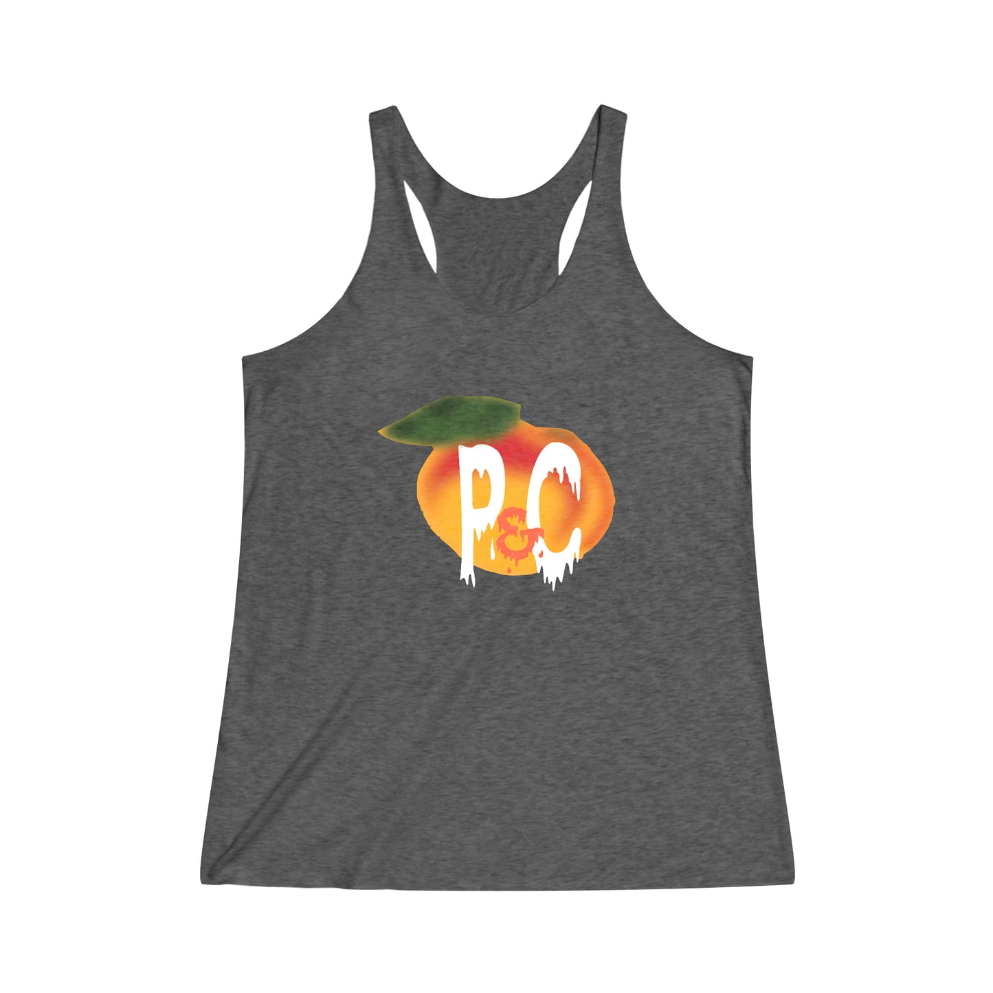 P&C Logo Women's Tri-Blend Racerback Tank