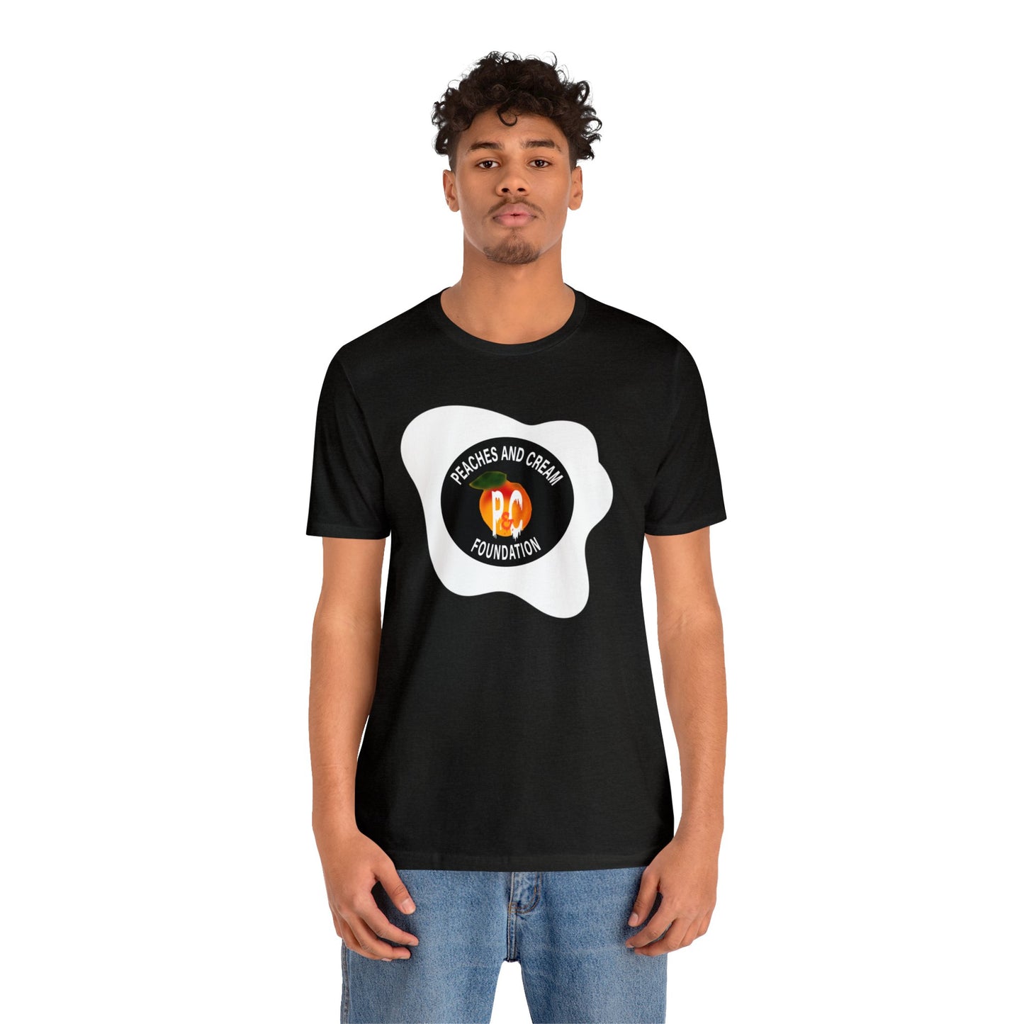 Peaches and Cream (PNCF) Logo Unisex Jersey Short Sleeve Tee
