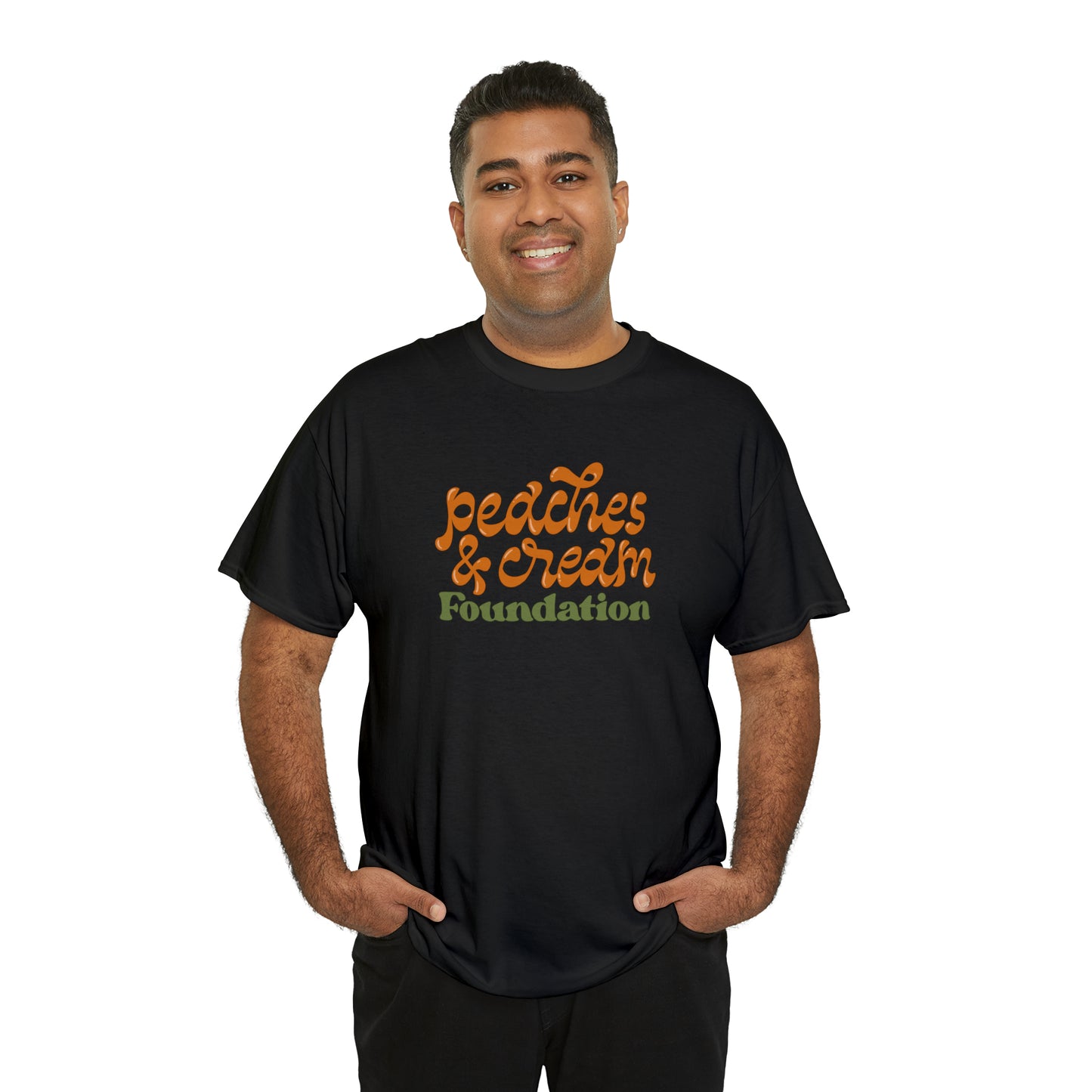Retro Peaches and Cream Adult Tee
