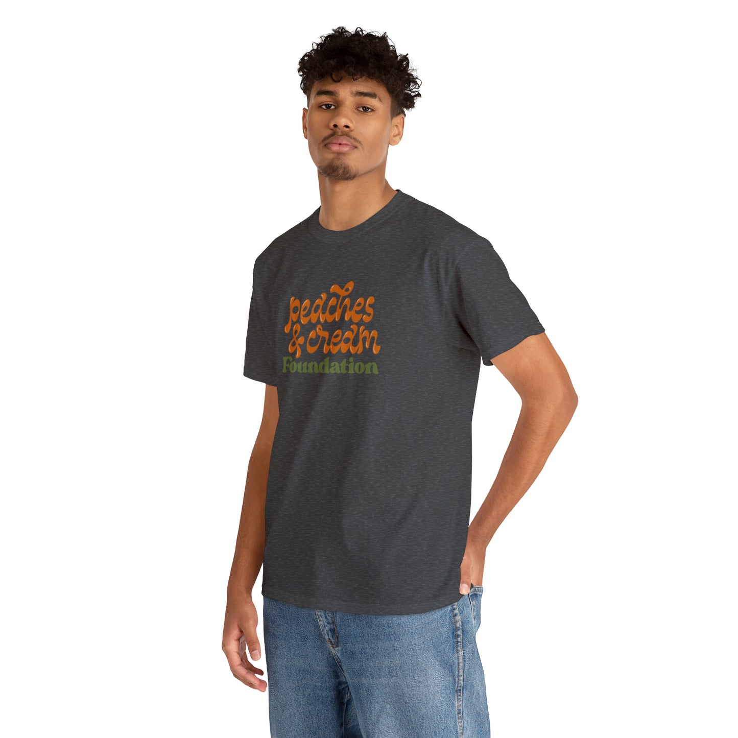 Retro Peaches and Cream Adult Tee