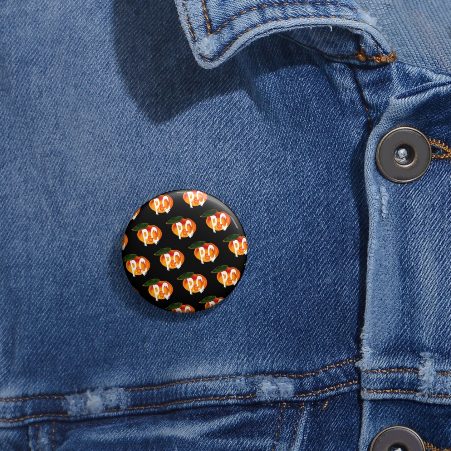 P&C Logo Pin Buttons