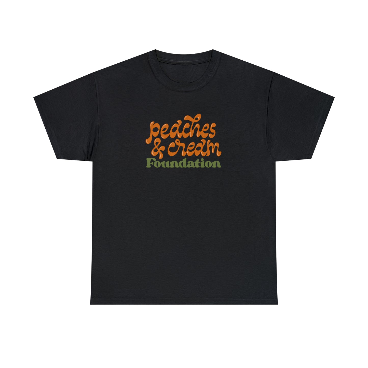 Retro Peaches and Cream Adult Tee