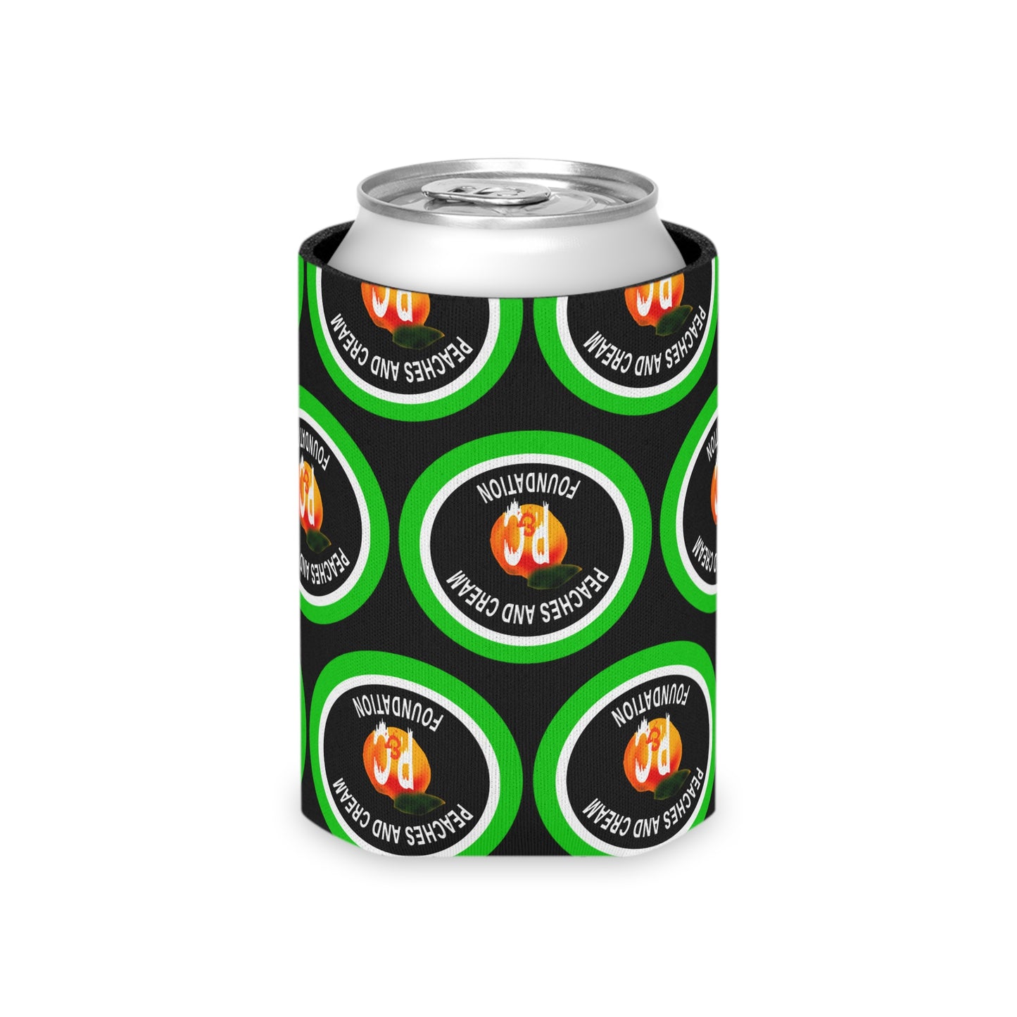 PNCF Green Outline Logo Can Cooler