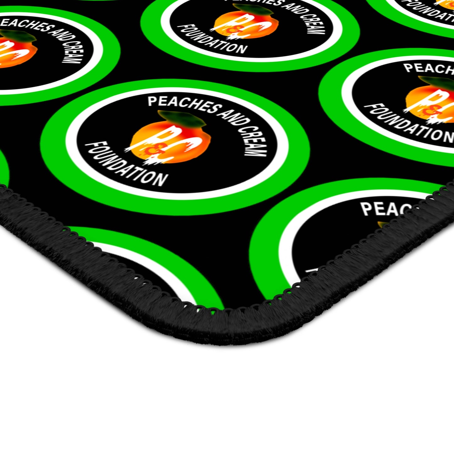 PNCF Green Outline Logo Gaming Mouse Pad