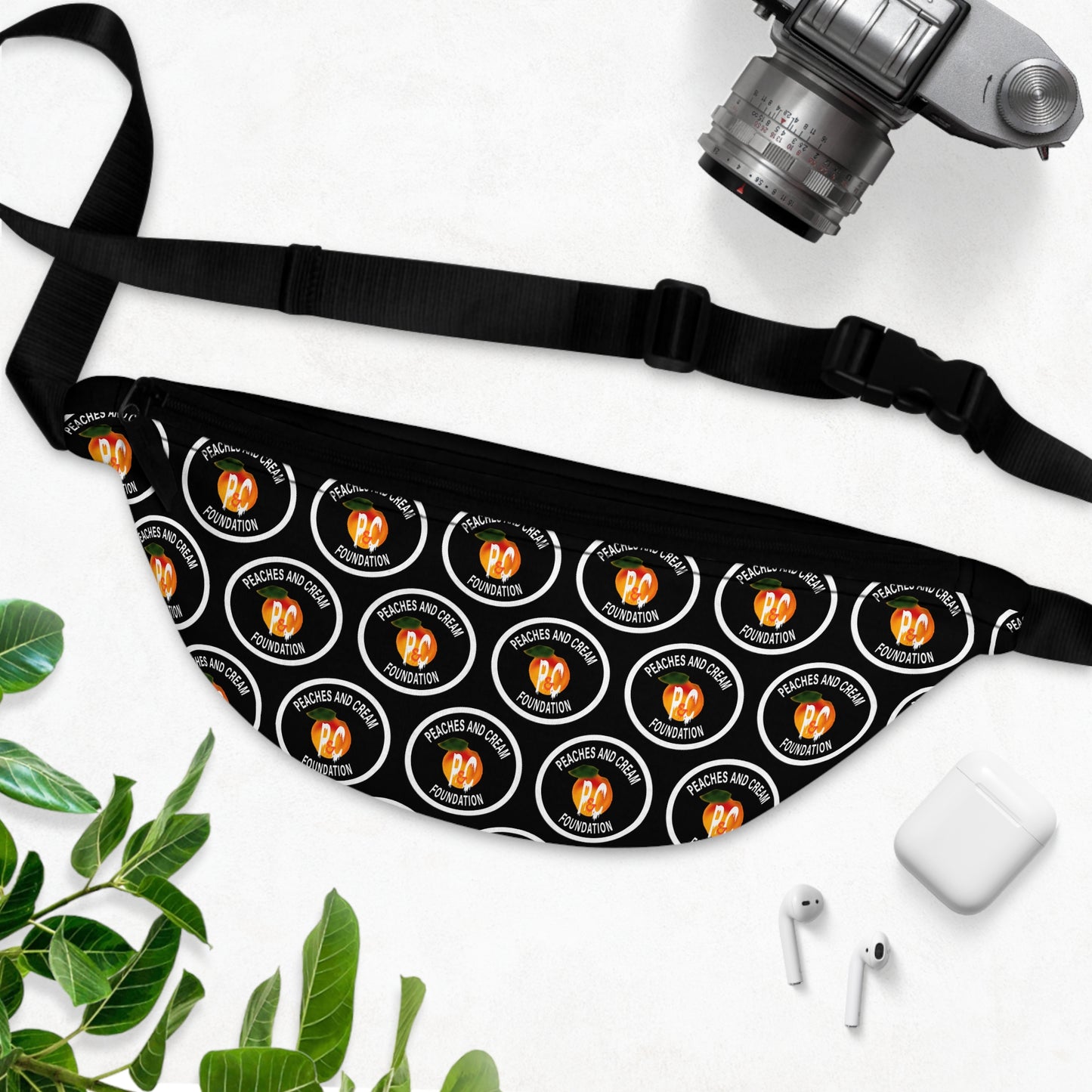 PNCF White Outline Logo Fanny Pack