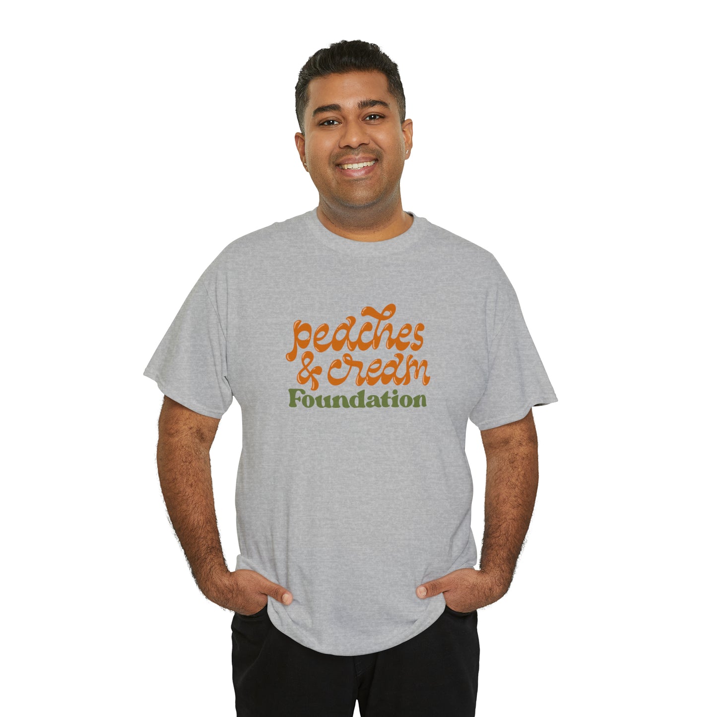 Retro Peaches and Cream Adult Tee