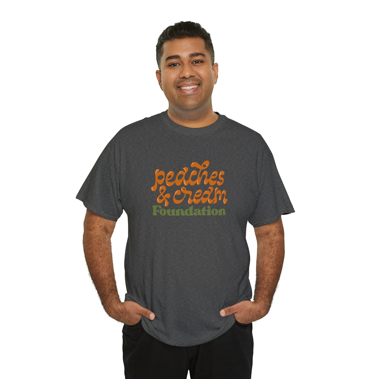 Retro Peaches and Cream Adult Tee