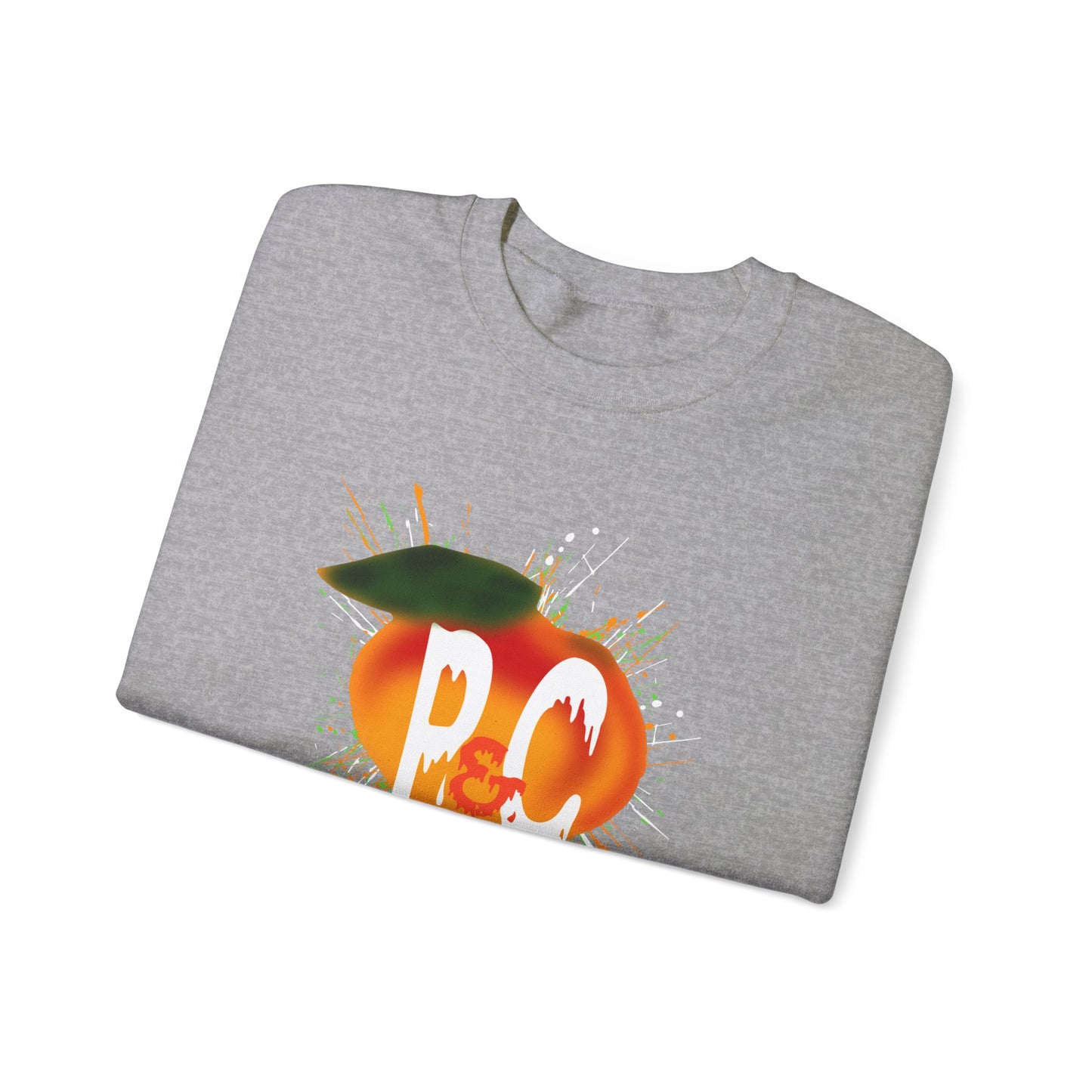P & C Signature Splash Logo Unisex Heavy Blend™ Crewneck Sweatshirt