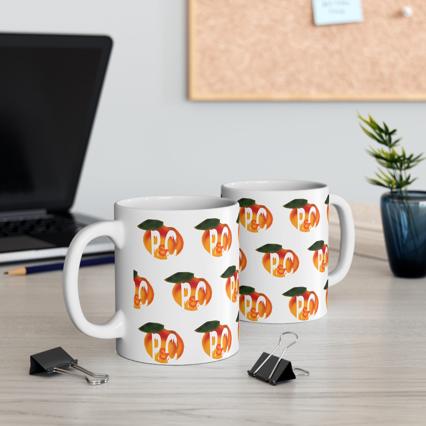 P & C Ceramic Mug 11oz