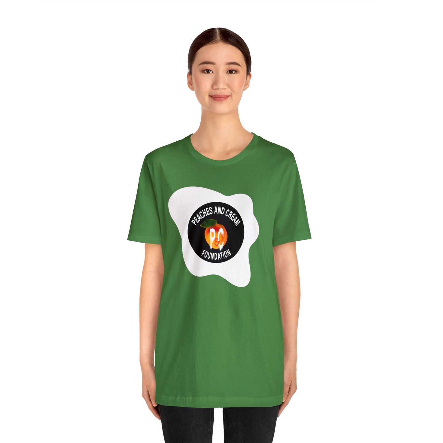 Peaches and Cream (PNCF) Logo Unisex Jersey Short Sleeve Tee