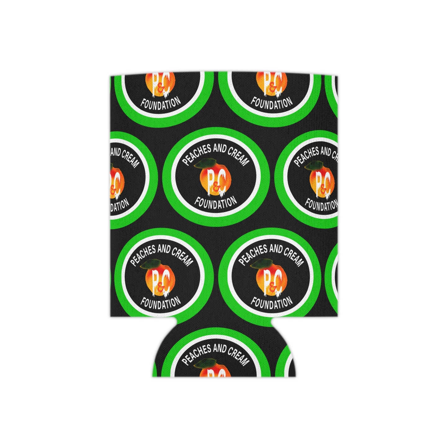 PNCF Green Outline Logo Can Cooler
