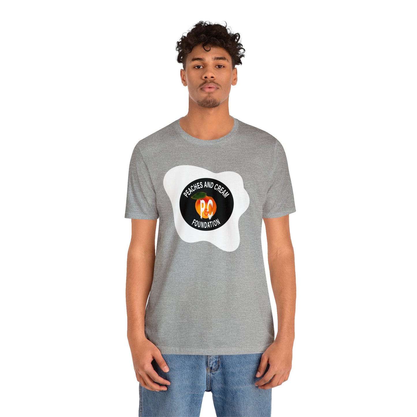 Peaches and Cream (PNCF) Logo Unisex Jersey Short Sleeve Tee