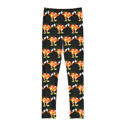Youth P & C Mascot Full-Length Leggings (AOP)