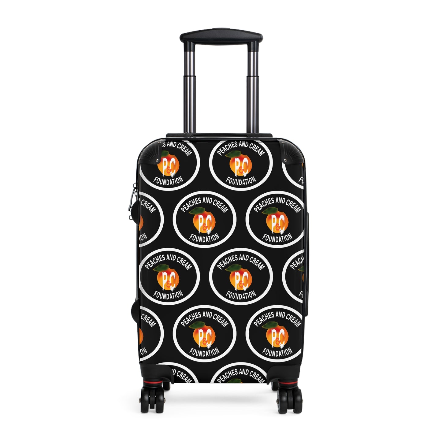 White Outline Logo Suitcases