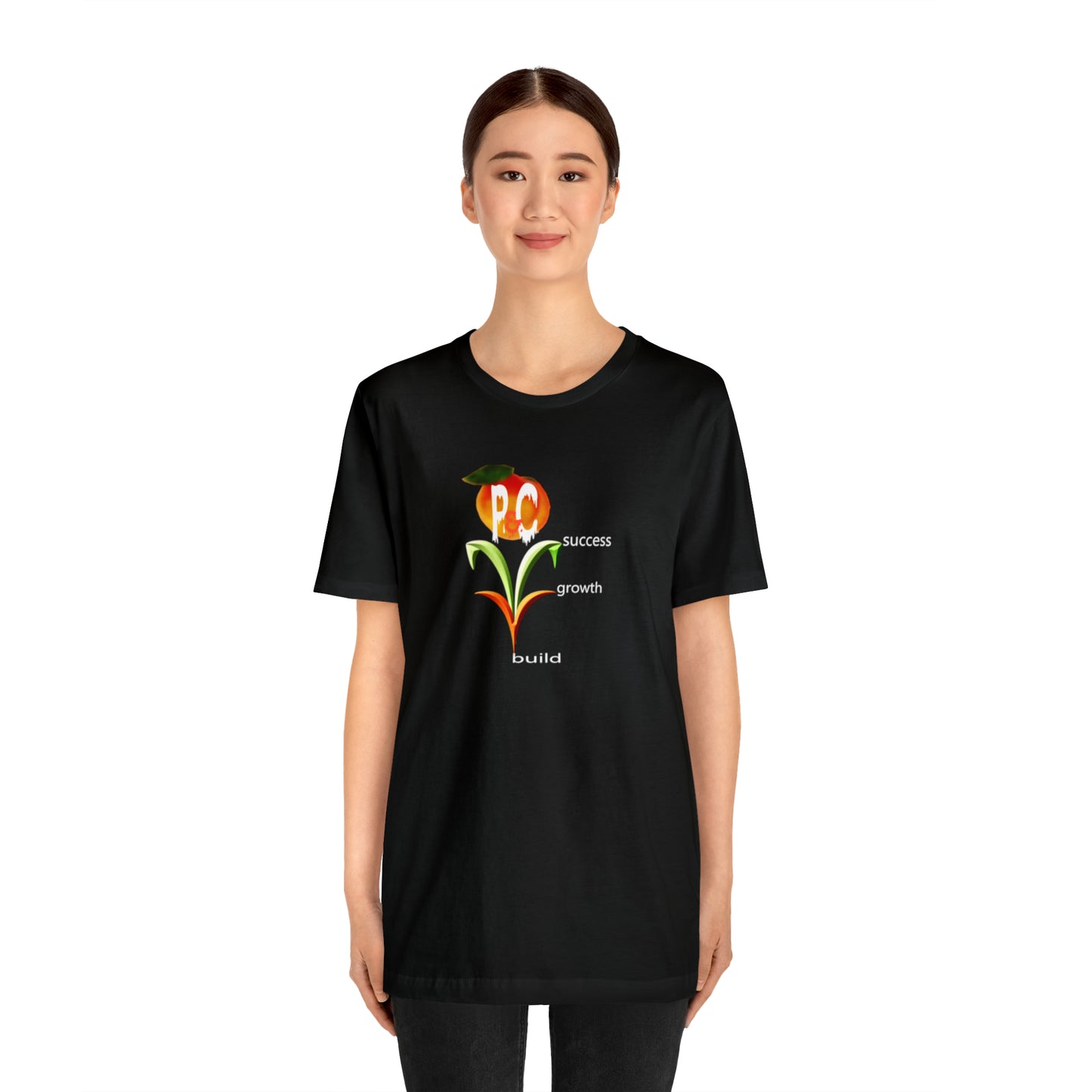 Success Grow Build Logo Unisex Jersey Short Sleeve Tee