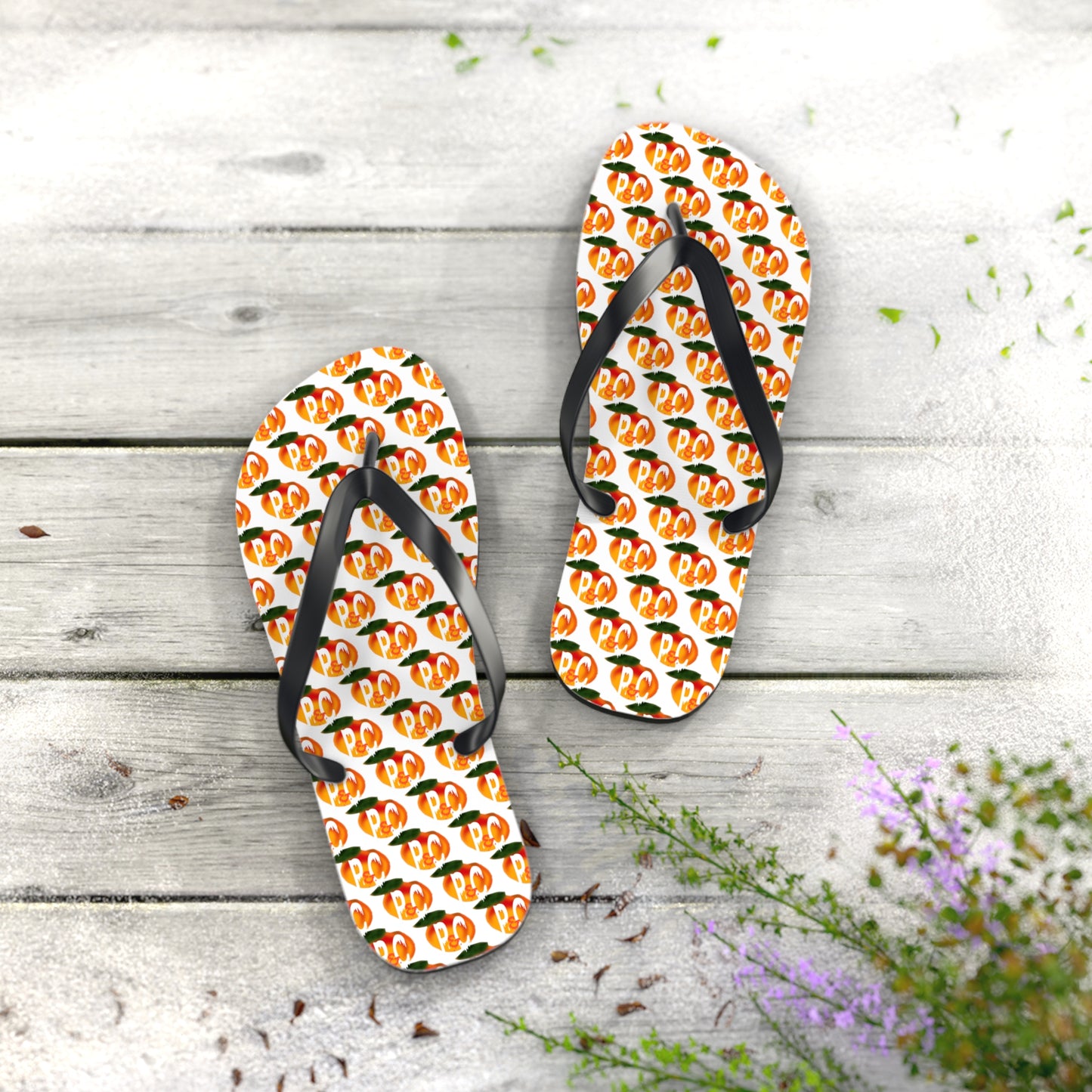 P&C Logo Flip Flops