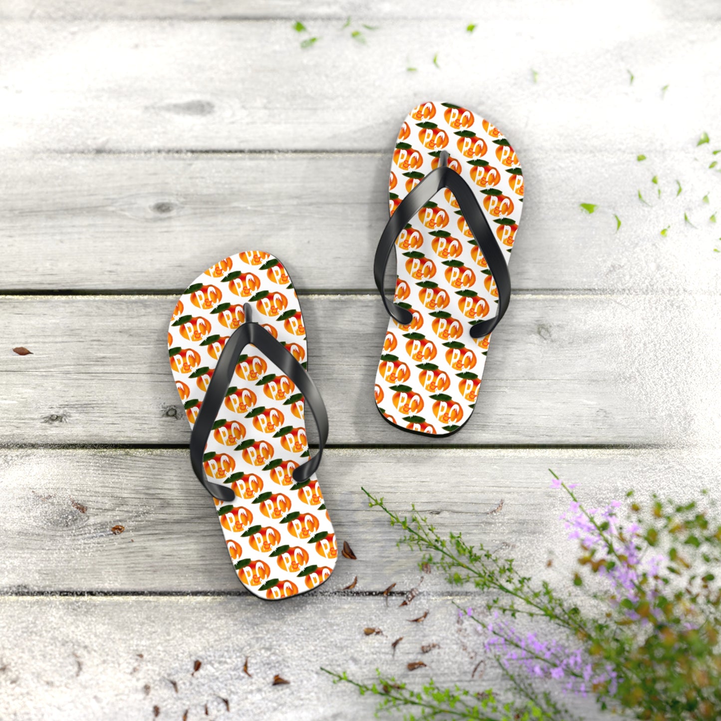 P&C Logo Flip Flops