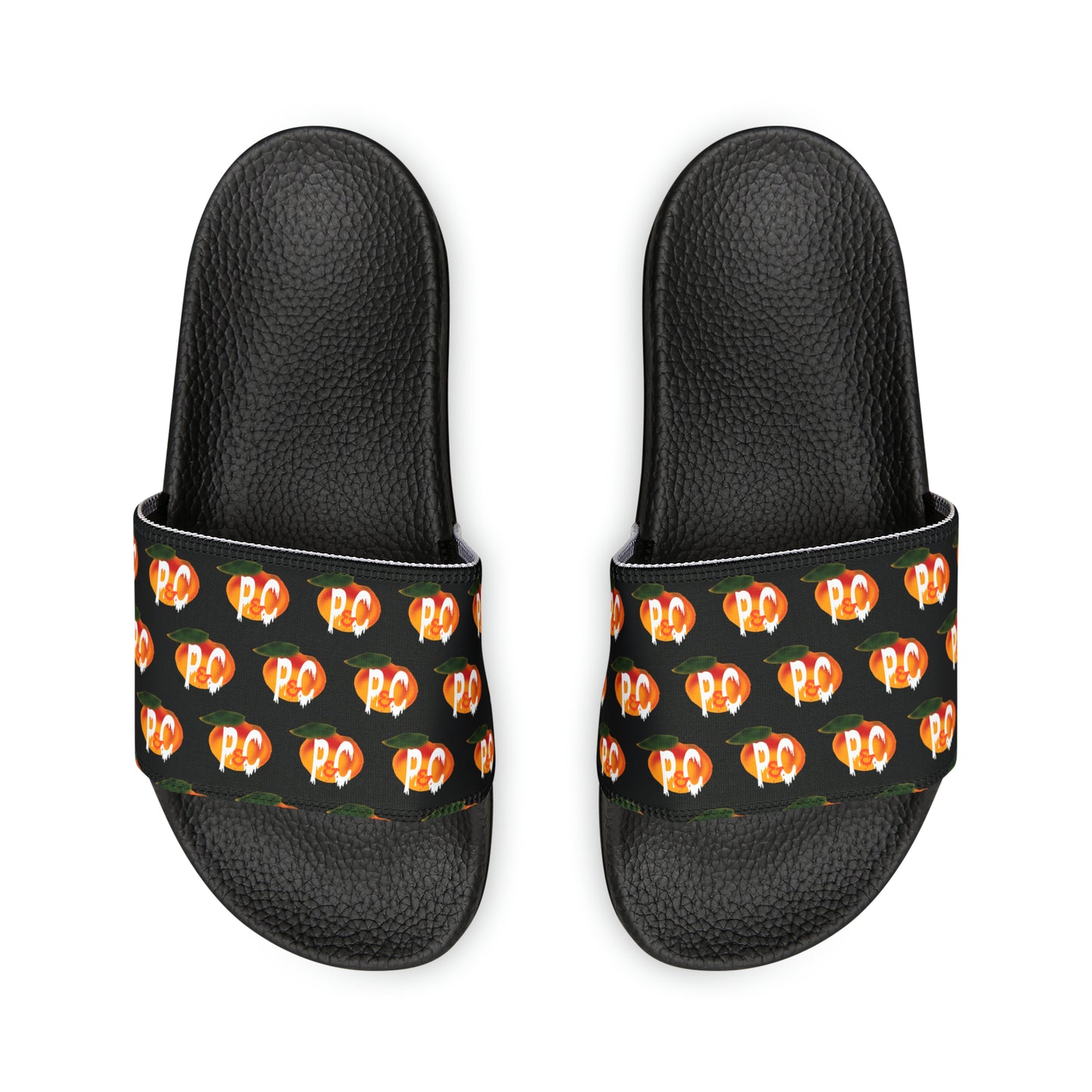 P & C Women's PU Slide Sandals