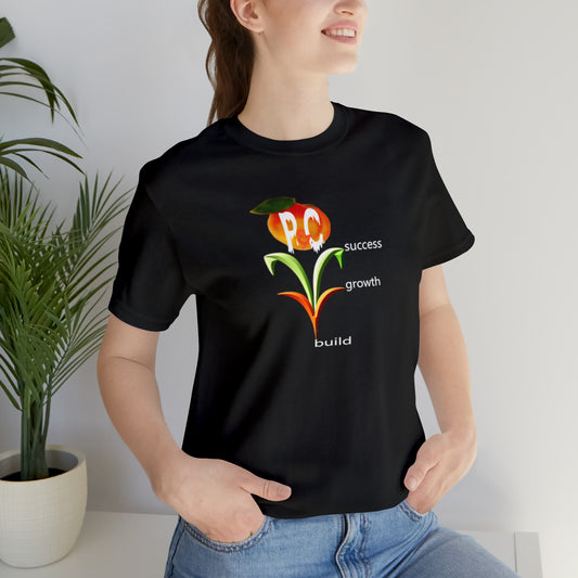Success Grow Build Logo Unisex Jersey Short Sleeve Tee