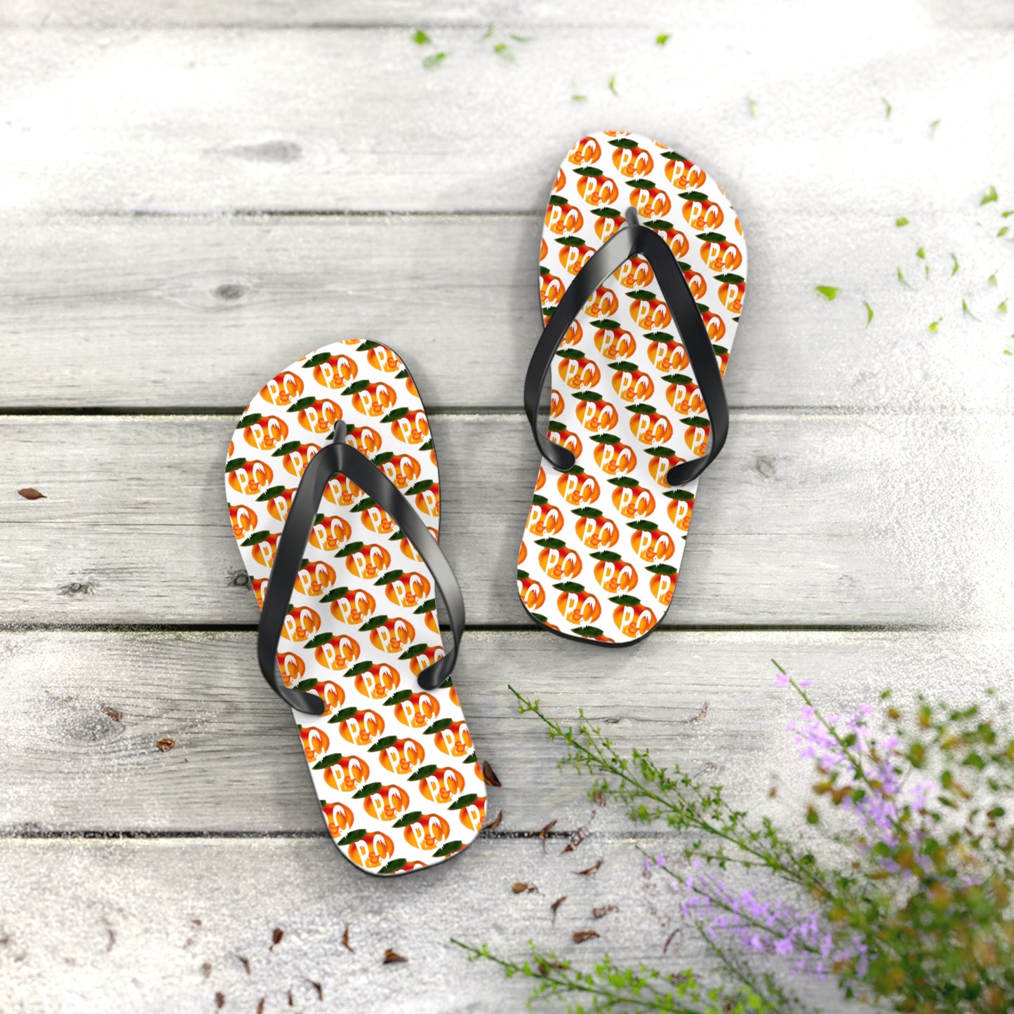 P&C Logo Flip Flops