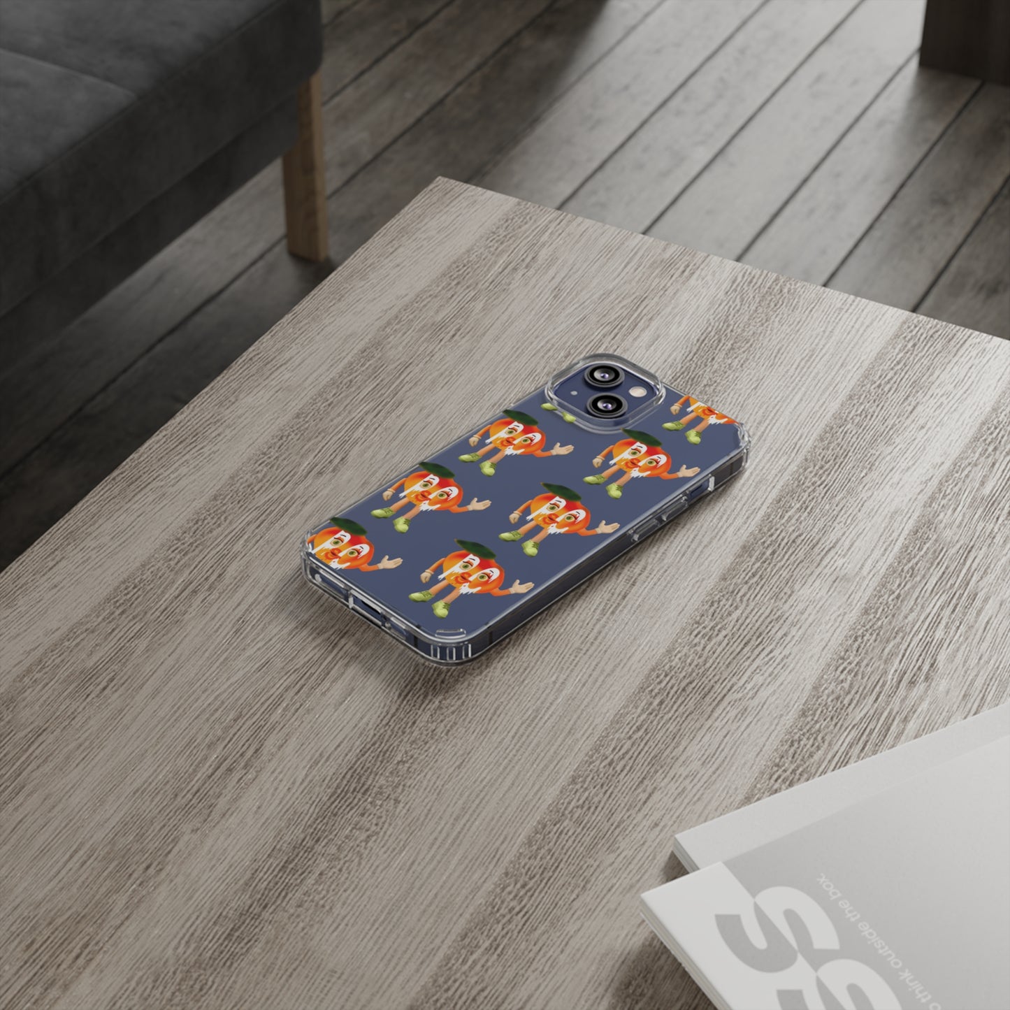 Peaches Mascot Clear Cases