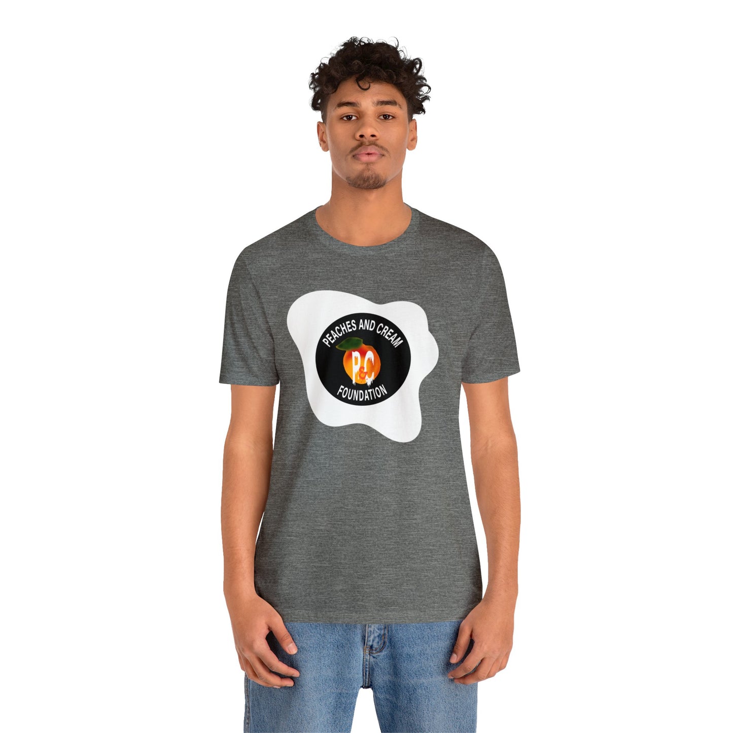 Peaches and Cream (PNCF) Logo Unisex Jersey Short Sleeve Tee