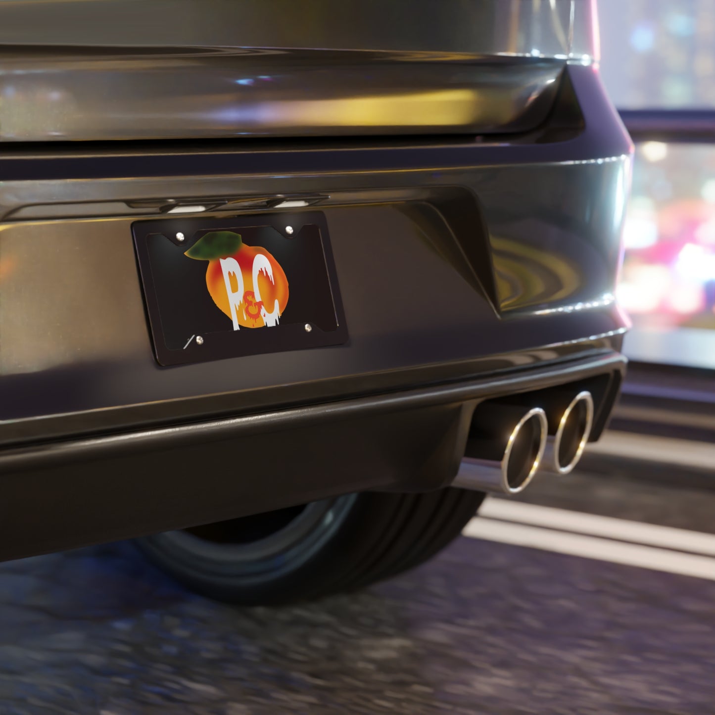 P&C Logo Vanity Plate