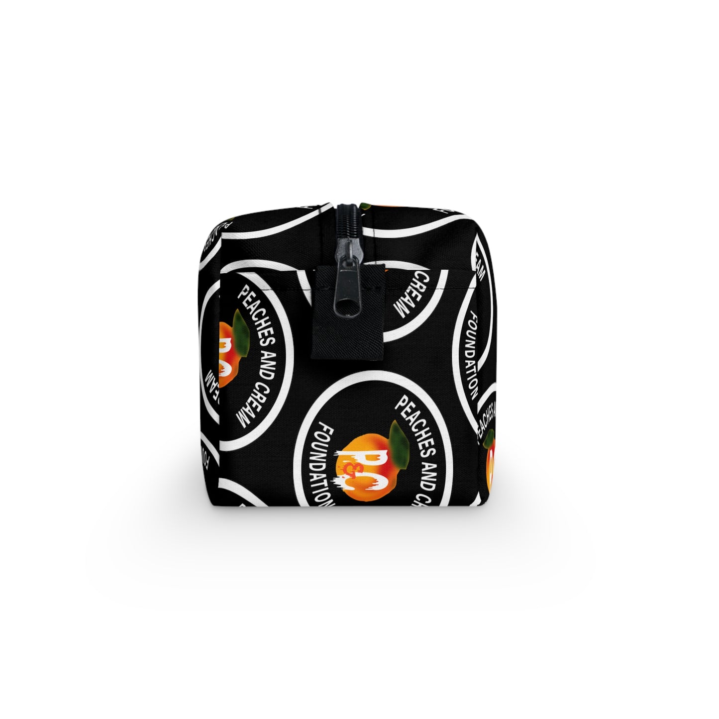 White Outline Logo Toiletry Bag