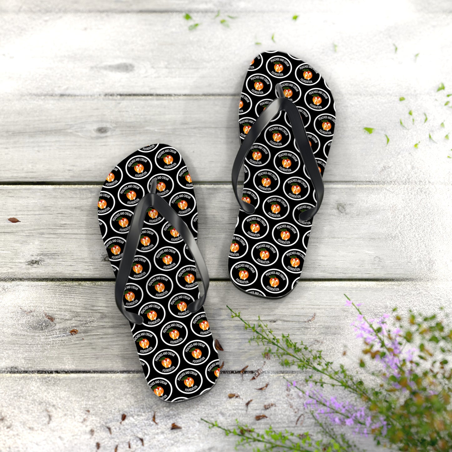 PNCF Logo Flip Flops