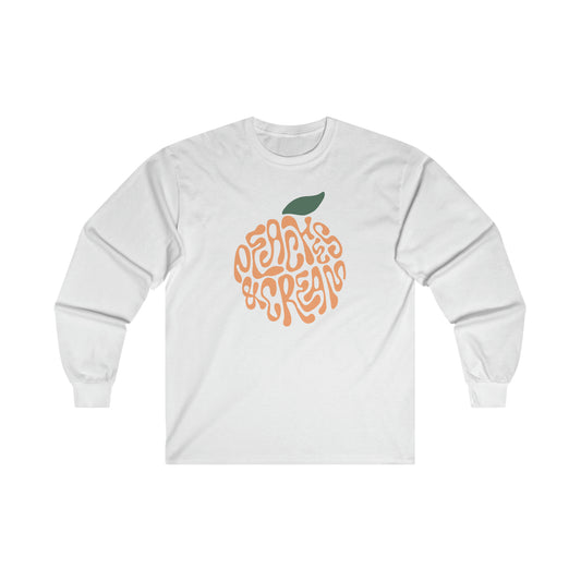 Liquid Fun Peaches and Cream Long Sleeve Tee