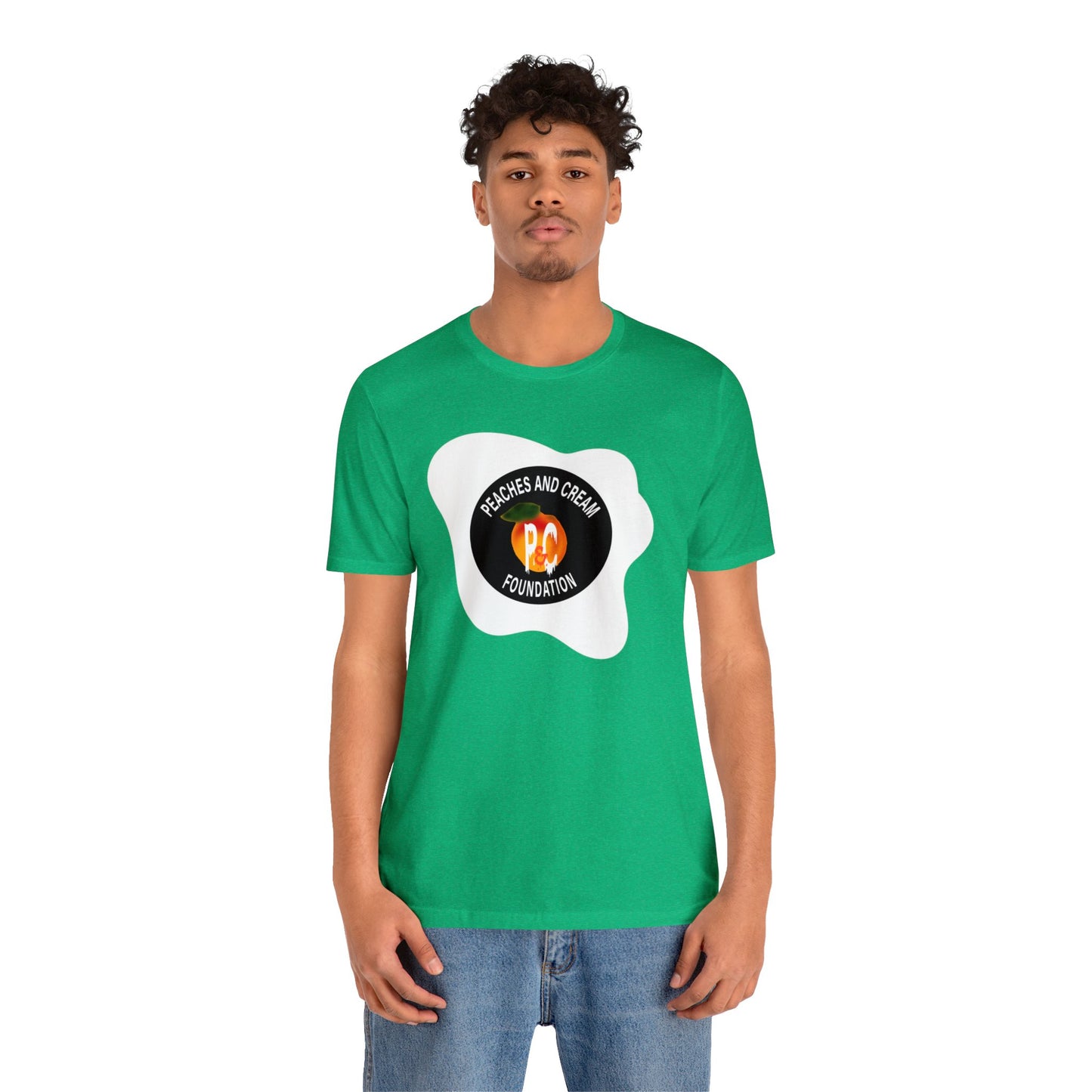 Peaches and Cream (PNCF) Logo Unisex Jersey Short Sleeve Tee
