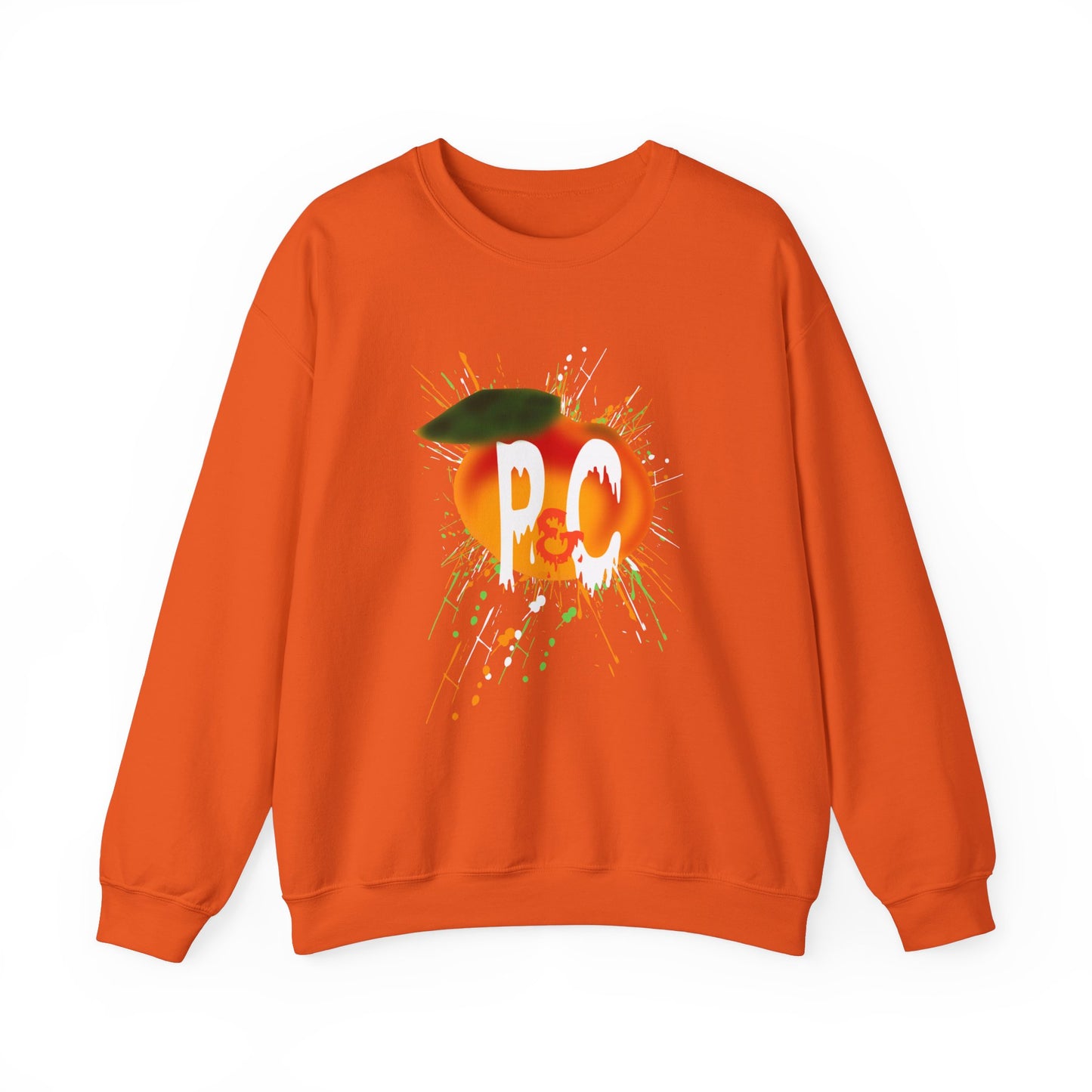 P & C Signature Splash Logo Unisex Heavy Blend™ Crewneck Sweatshirt
