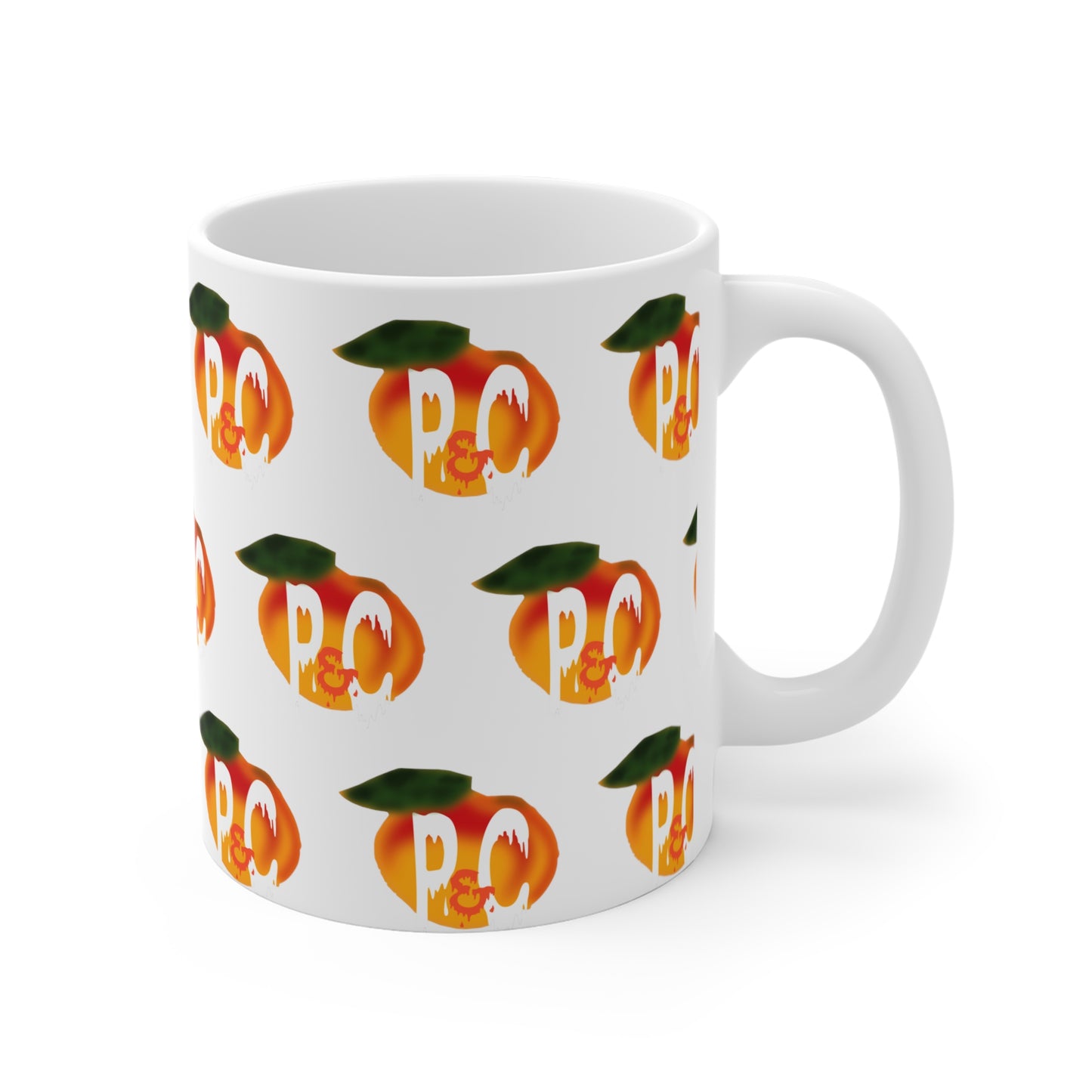 P & C Ceramic Mug 11oz