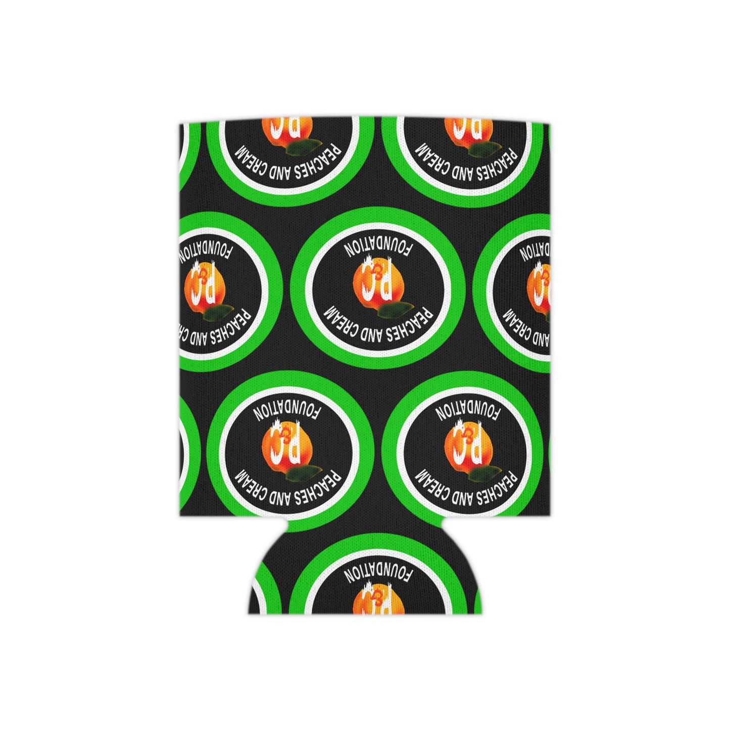 PNCF Green Outline Logo Can Cooler