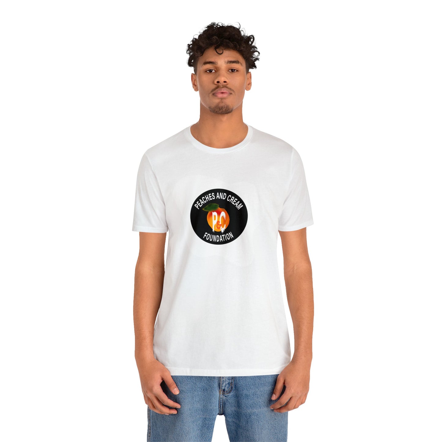 Peaches and Cream (PNCF) Logo Unisex Jersey Short Sleeve Tee