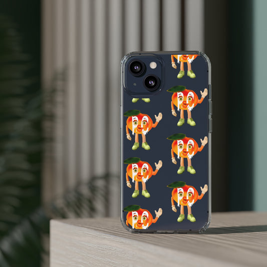 Peaches Mascot Clear Cases