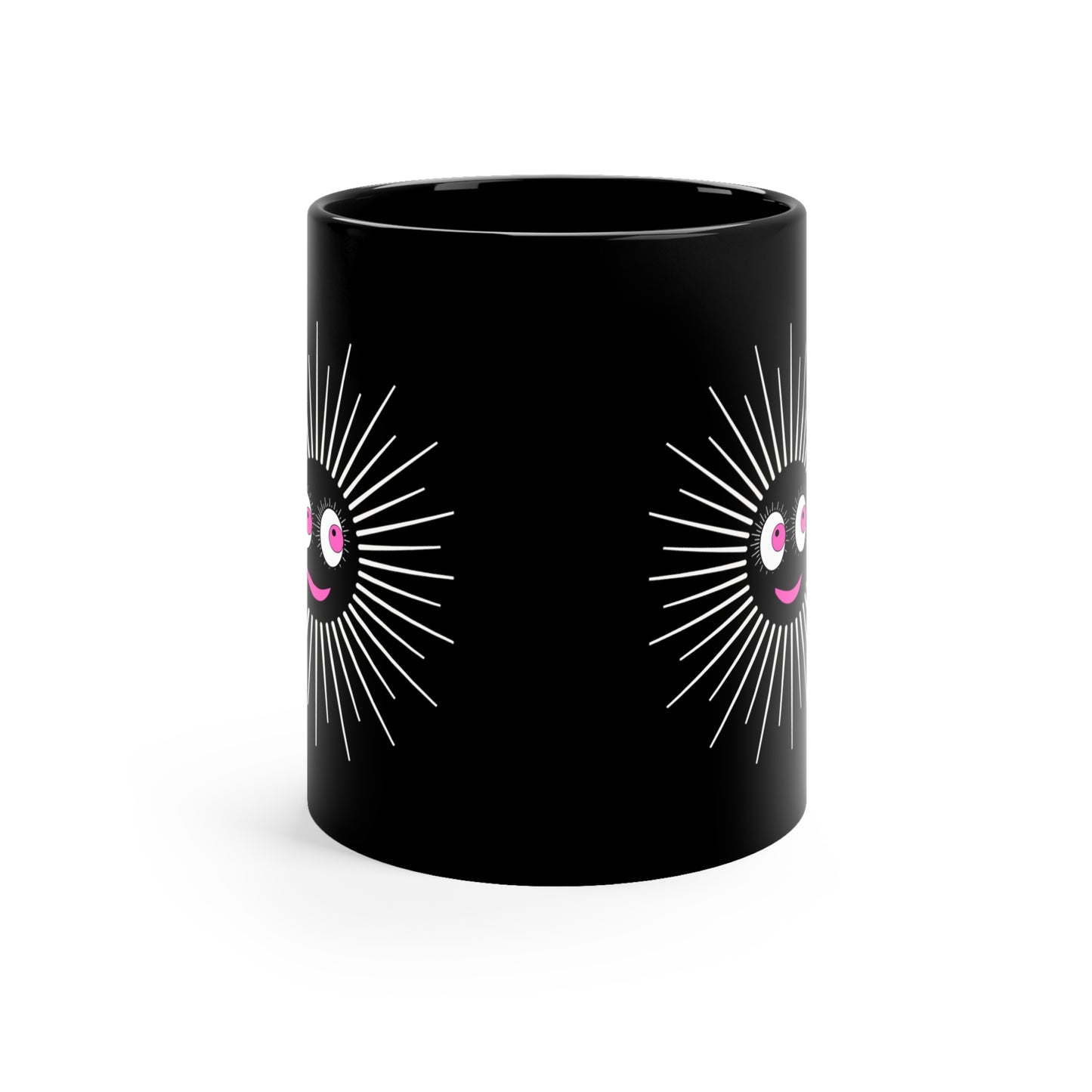Pink Eyes Sun Mug