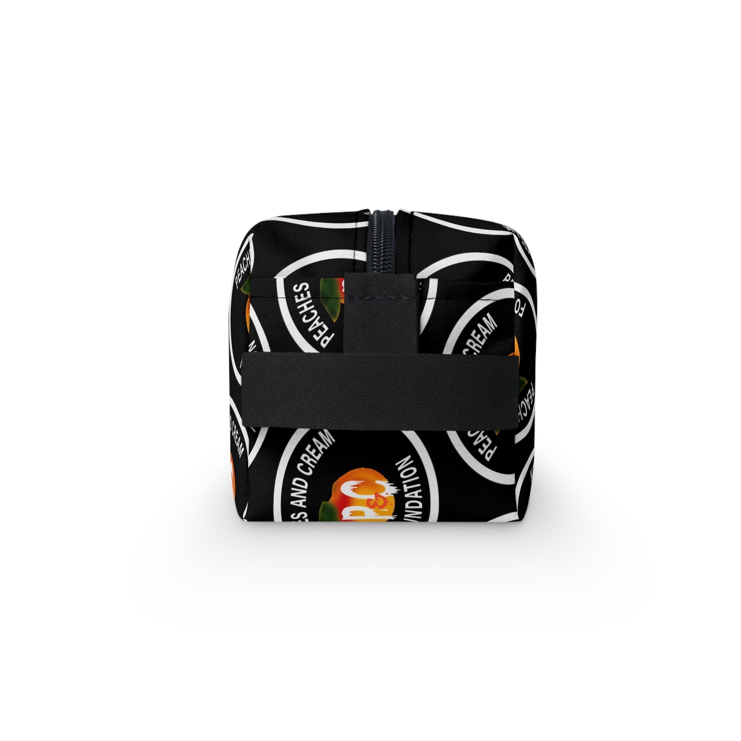 White Outline Logo Toiletry Bag