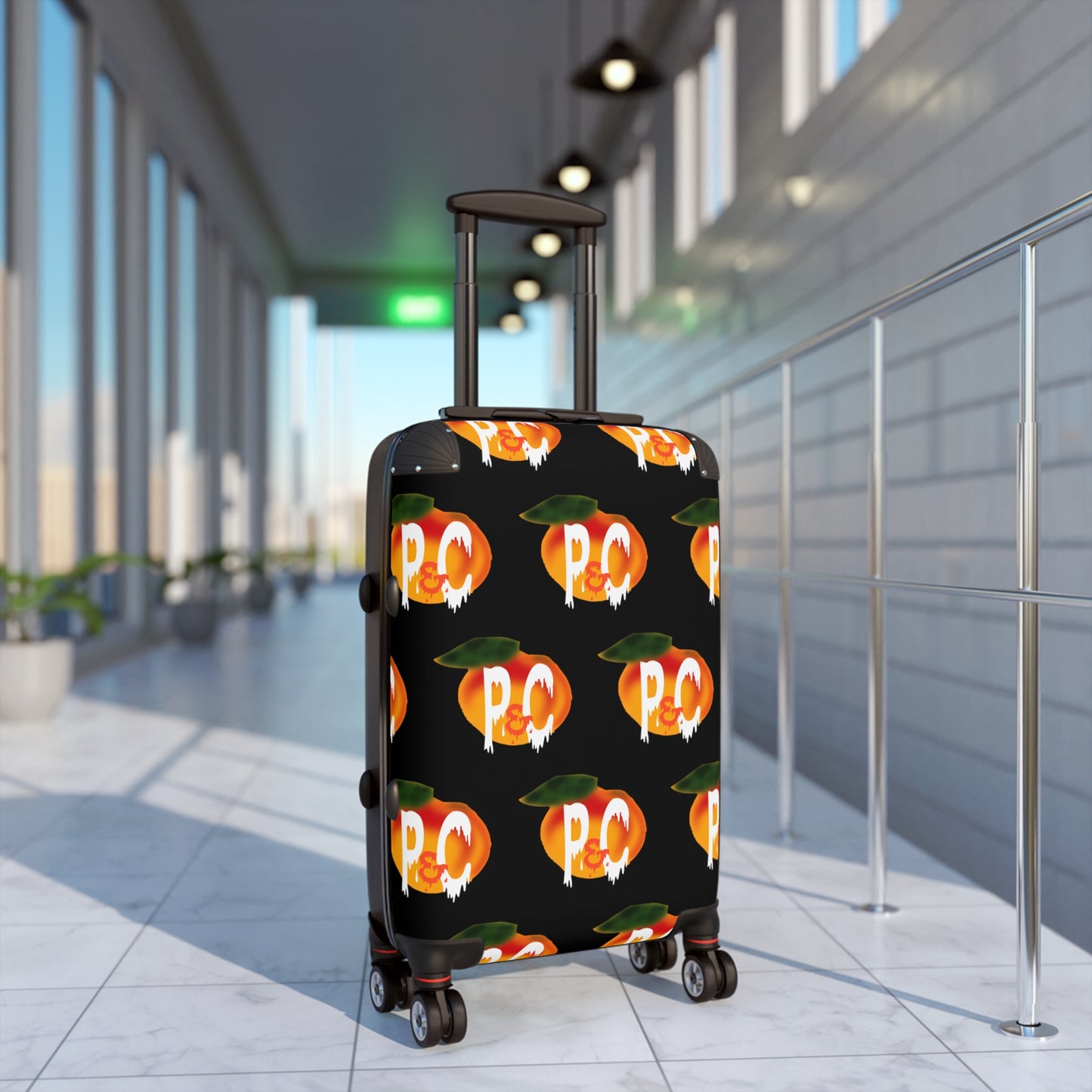 P&C Logo Suitcases