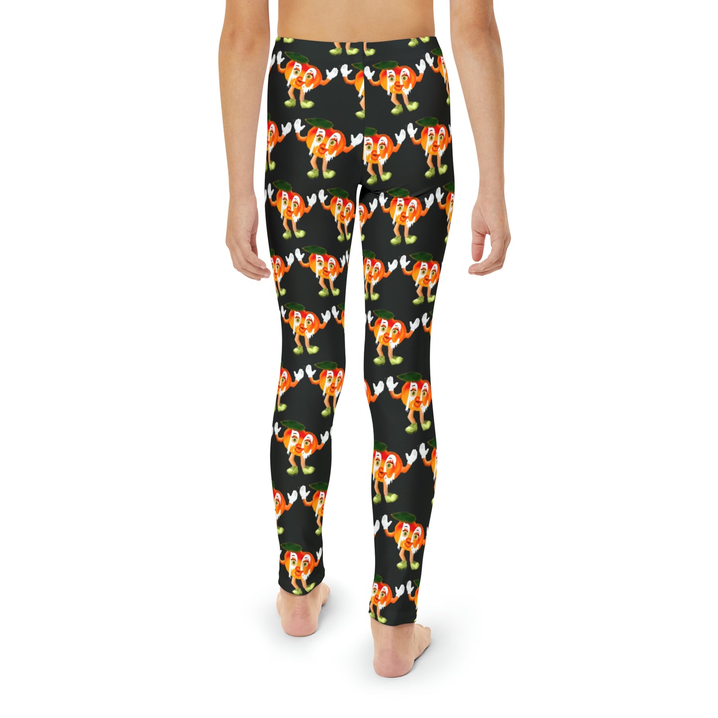 Youth P & C Mascot Full-Length Leggings (AOP)