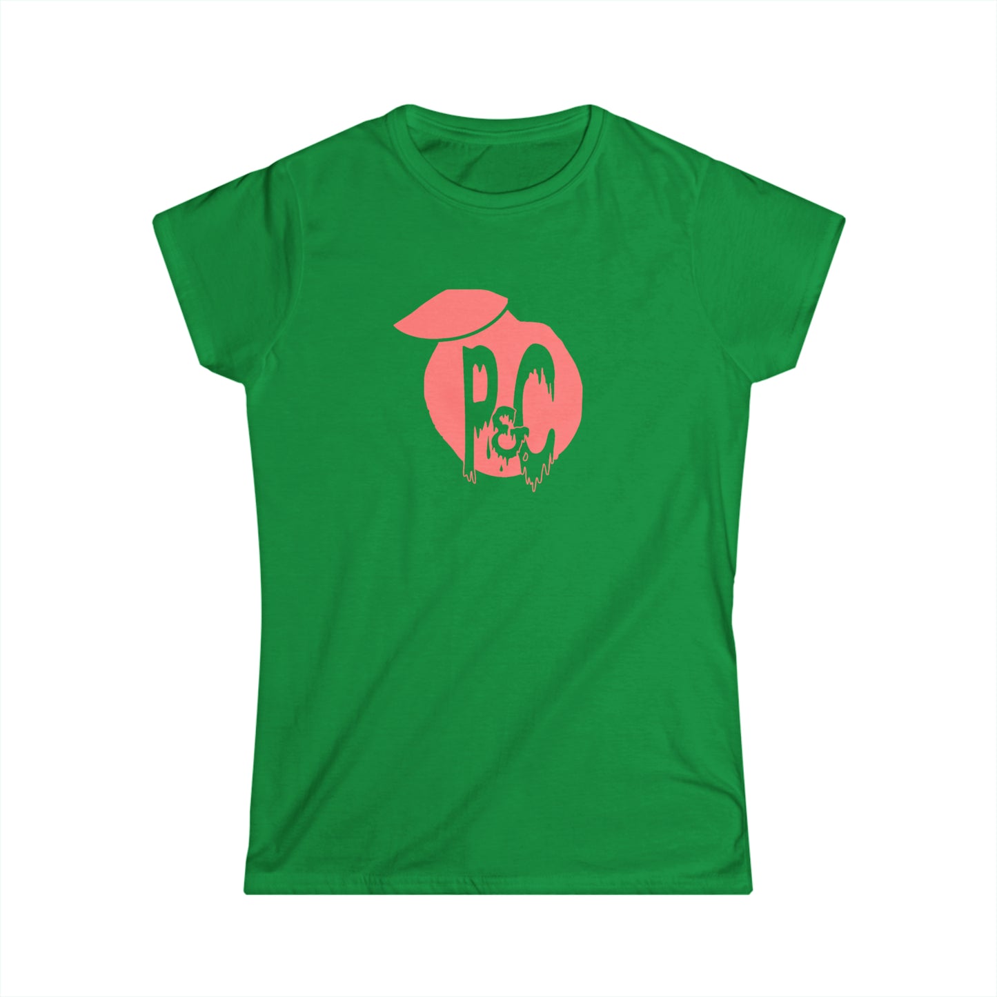 Pink P&C Logo Women's Softstyle Tee