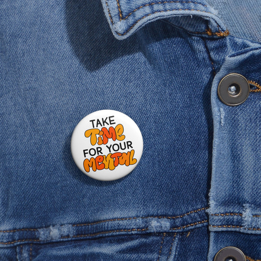 Mental Wellness Kit Pin Buttons