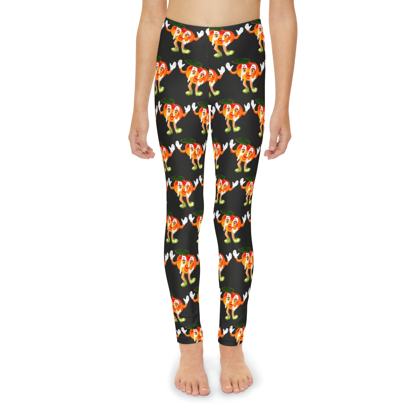 Youth P & C Mascot Full-Length Leggings (AOP)