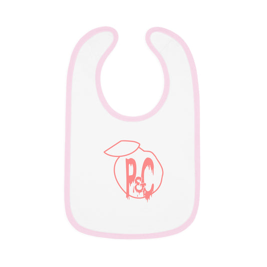 P & C Baby Contrast Trim Jersey Bib