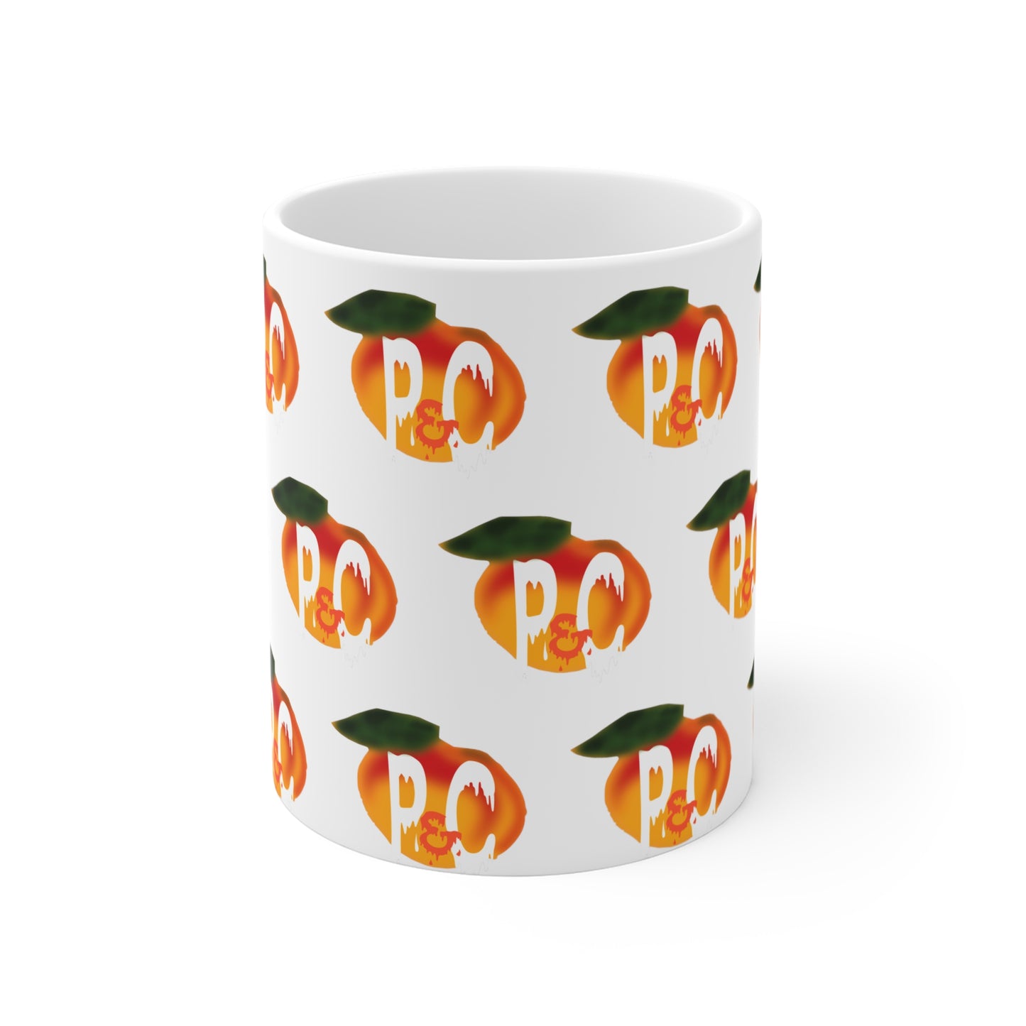 P & C Ceramic Mug 11oz