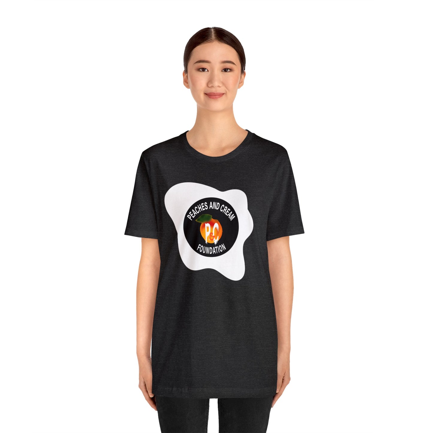Peaches and Cream (PNCF) Logo Unisex Jersey Short Sleeve Tee