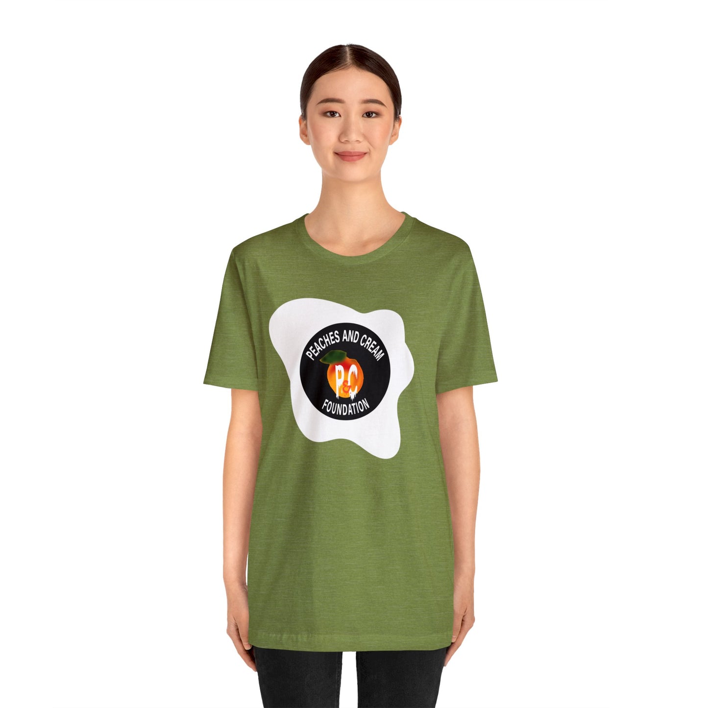 Peaches and Cream (PNCF) Logo Unisex Jersey Short Sleeve Tee